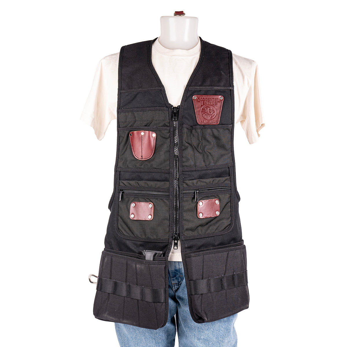 Occidental 2576LH Oxy Pro Zip Vest, Left Handed - Ace Tool Group - Occidental Leather