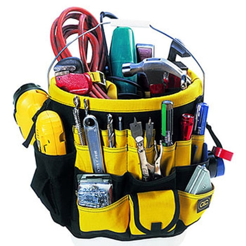 Clc 4122 Bucket Organizer 61 Pocket - In & Out Bucket Pockets - Ace Tool Group - CLC