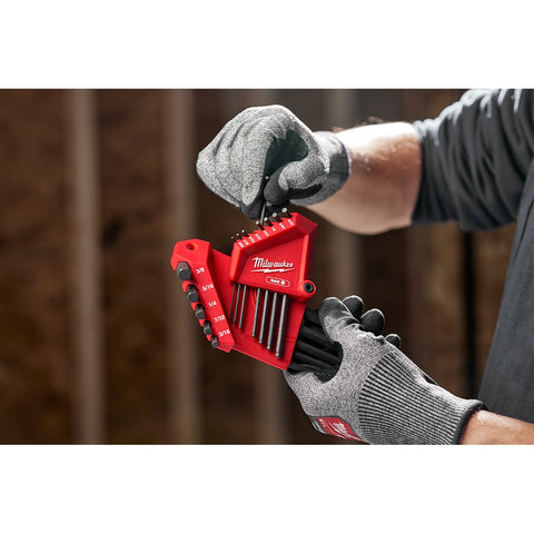 Milwaukee 22-Key Ball End L-Key Set - SAE/Metric - Ace Tool Group - Milwaukee