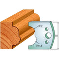 CMT 690.519 Pair of Profiled Knives for Shaper Cutters, 1-31/32-Inch Cutting Length, 5/32-Inch Thickness - Ace Tool Group - CMT