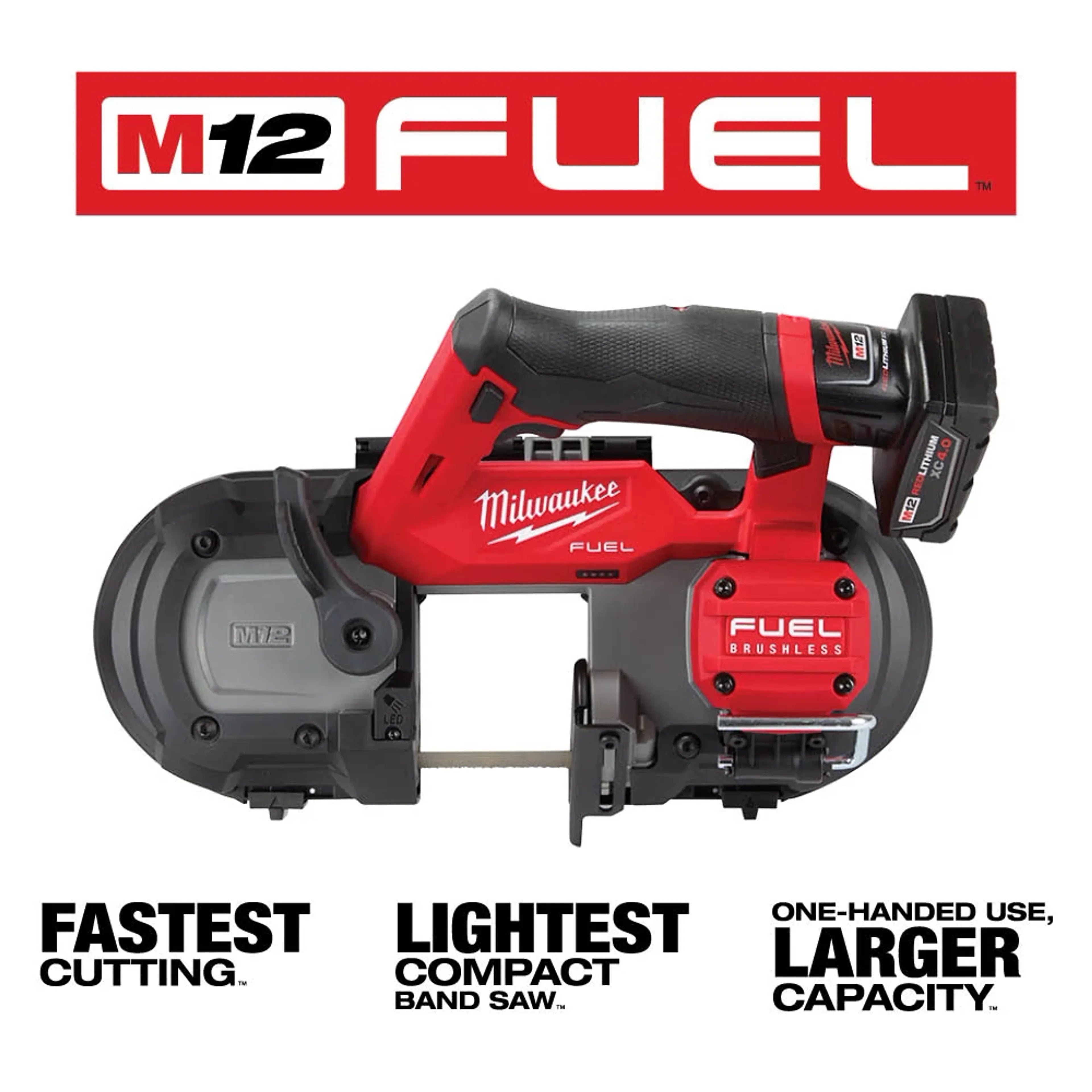 Milwaukee 2529-21XC M12 Compact Band Saw Kit - Ace Tool Group - Milwaukee