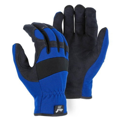 Majestic 2136BL Armor Skin Mechanics Gloves - Ace Tool Group - Majestic