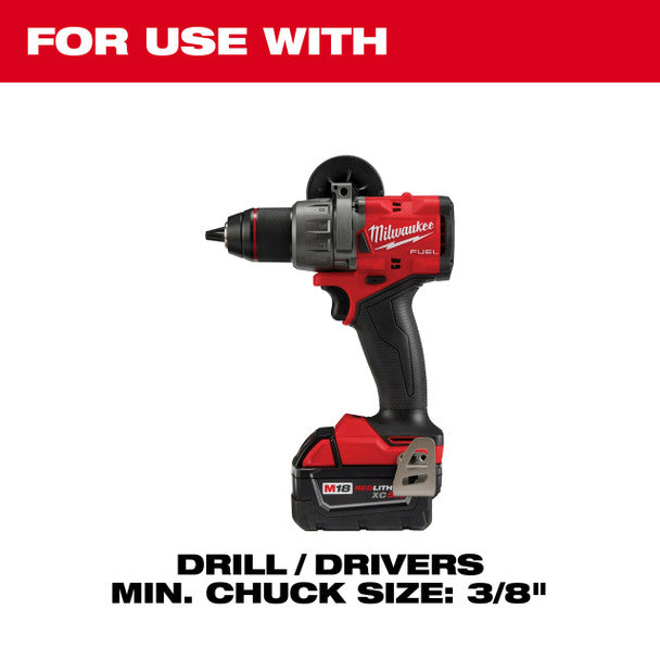 Milwaukee 49-56-7010 HOLESAW ARB,SM,3/8"SH-1/2"THRD - Ace Tool Group - Milwaukee