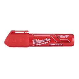 Milwaukee 48-22-3266 INKZALL Extra Large Chisel Tip Red Marker 12 Pack - Ace Tool Group - Milwaukee