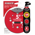 Diablo Tools 5" 120-Grit Hook & Lock Ros Sanding Discs (4-Pack) - Ace Tool Group - Diablo