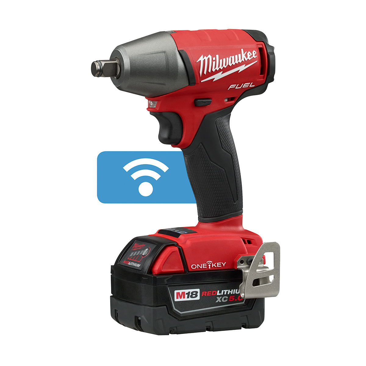 Milwaukee 2759B-22 M18 with ONE-KEY 1/2 In Impact Wrench w/ Friction Ring Kit - Ace Tool Group - Milwaukee