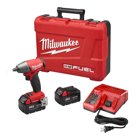 Milwaukee 2759B-22 M18 with ONE-KEY 1/2 In Impact Wrench w/ Friction Ring Kit - Ace Tool Group - Milwaukee