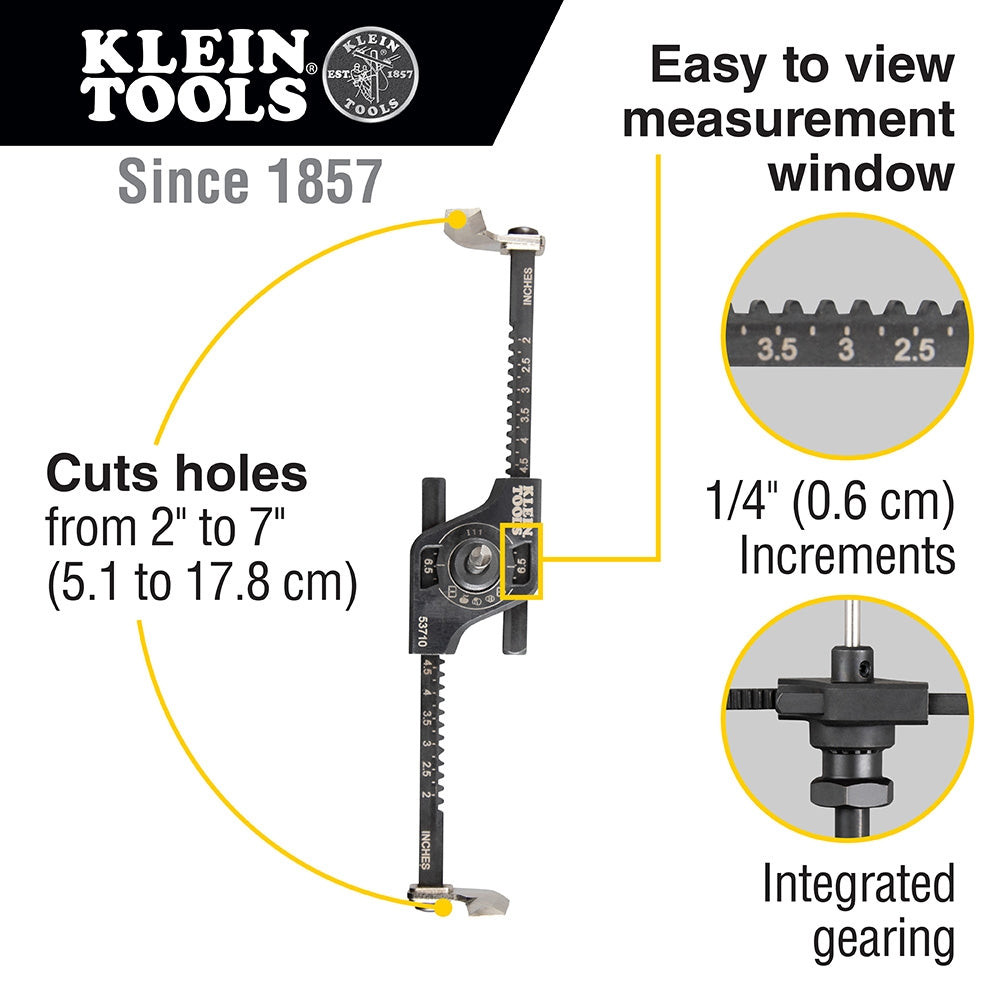 Klein Tools 53710 Adjustable Hole Saw - Ace Tool Group - Klein