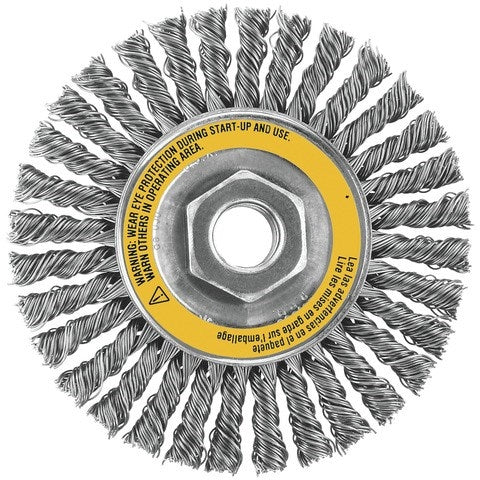Dewalt Dw4927 4" Stringer Bead Wire Wheel/Stainless Steel (6 Pack) - Ace Tool Group - DeWalt