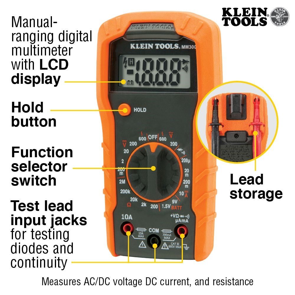 Klein Tools 69149P Electrical Test Kit - Ace Tool Group - Klein