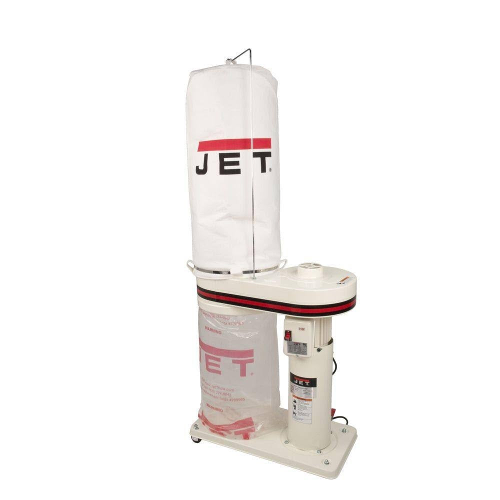 JET 708642MK DC-650 Dust Collector, 1HP 1PH 115/230V, 5-Micron Bag Filter Kit - Ace Tool Group - JET
