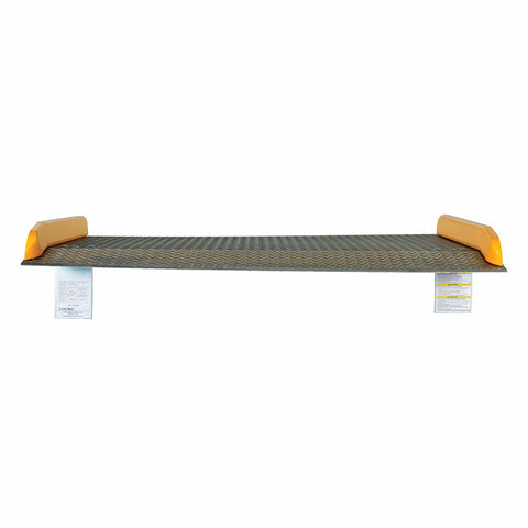Vestil TAS-10-6048 Aluminum Dock Board Steel Curb 10K 60X48 - Ace Tool Group - Vestil