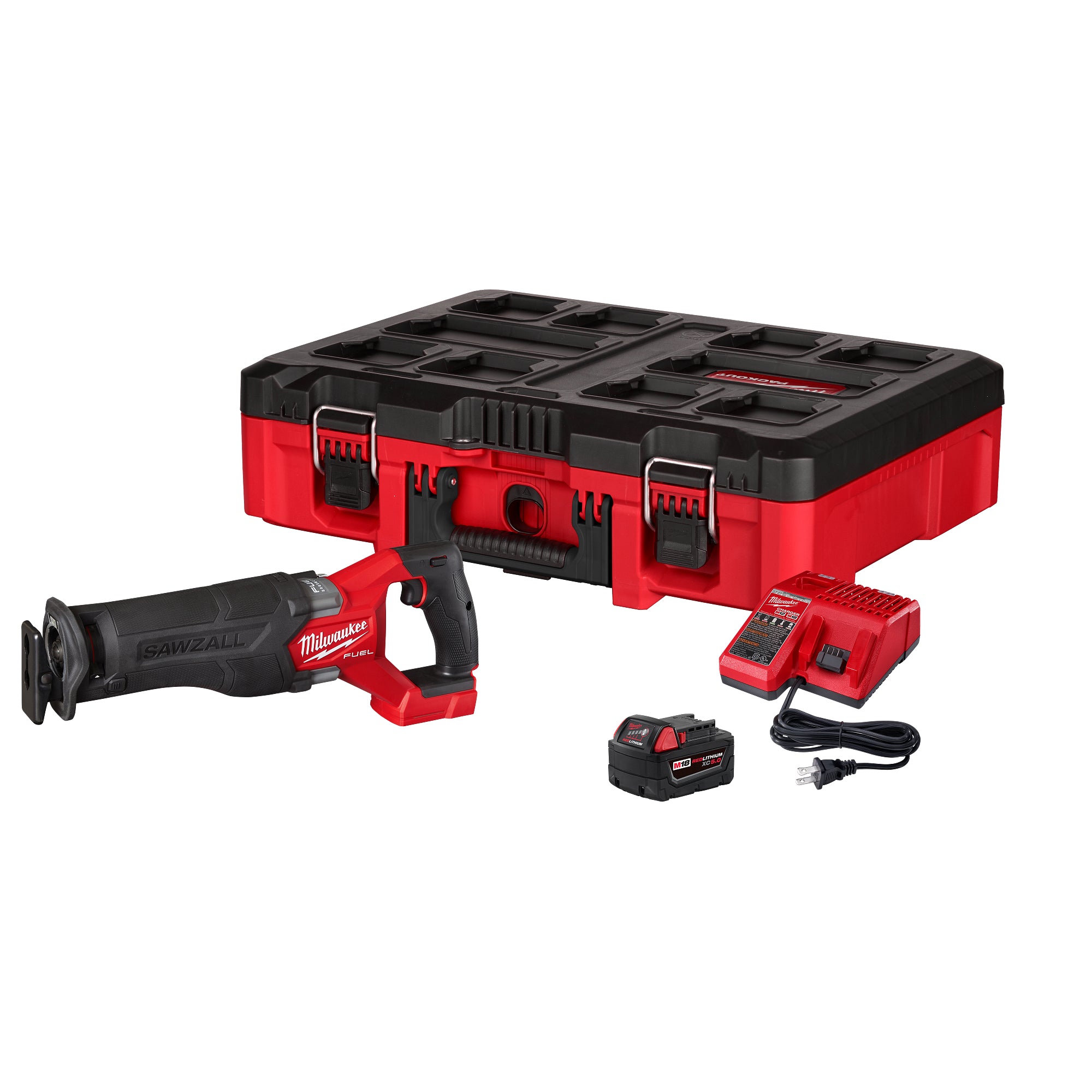 Milwaukee 2821-21PO M18 FUEL™ SAWZALL® Recip Saw PACKOUT™ Kit - Ace Tool Group - Milwaukee Tool