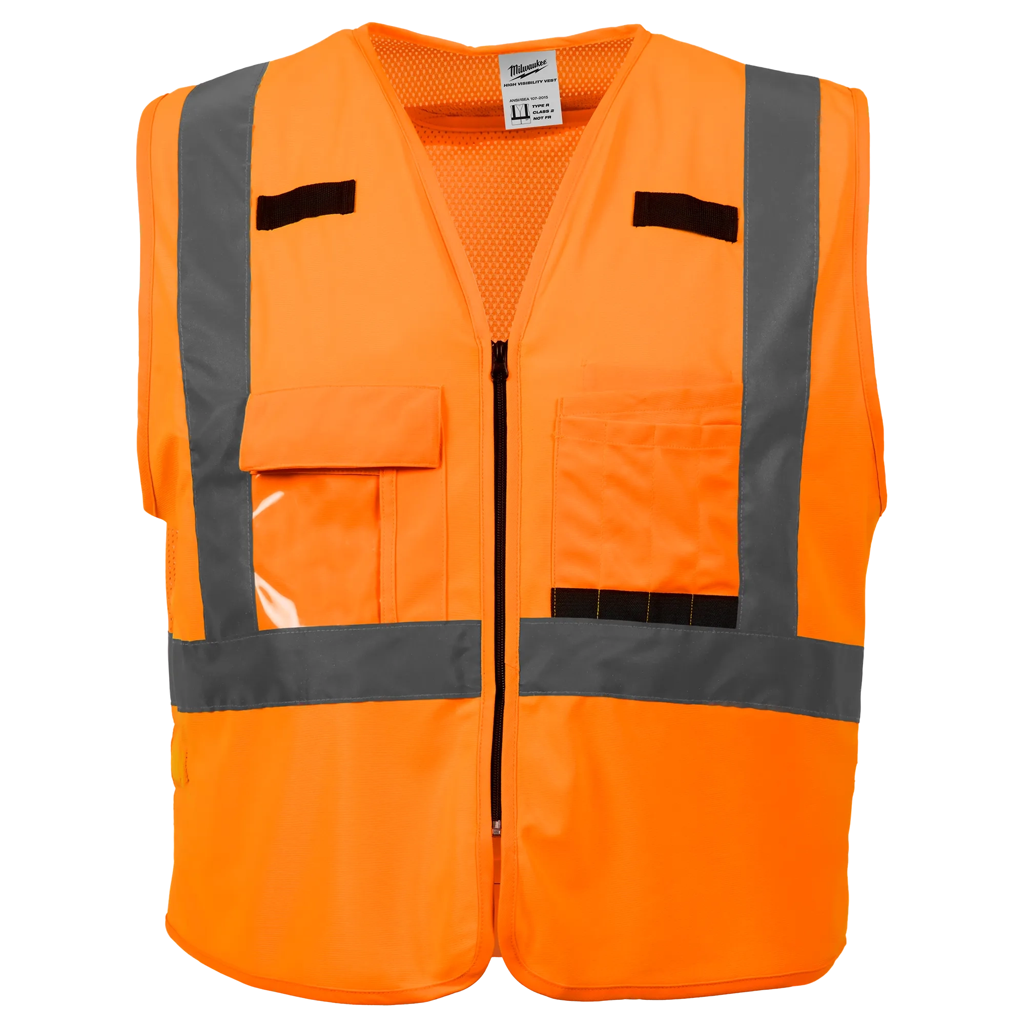 Milwaukee 48-73-5031 High Visibility Orange Safety Vest - S/M 12 Pack - Ace Tool Group - Milwaukee