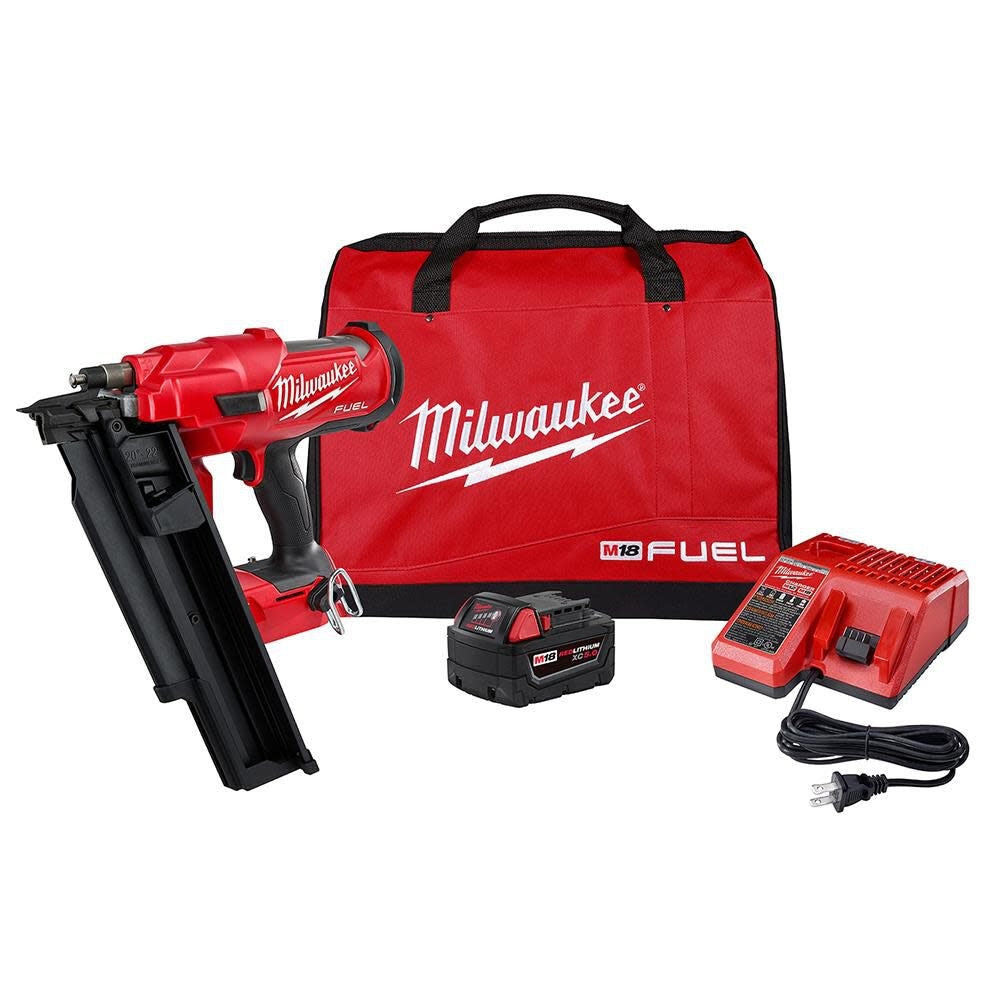 Milwaukee 2744-21 M18 FUEL 21 Degree Framing Nailer Kit - Ace Tool Group - Milwaukee