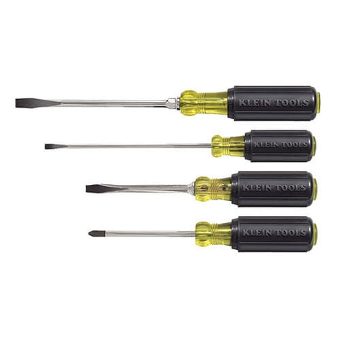 Klein 85105 4 Piece Cushion Grip Screwdriver Set - Ace Tool Group - Klein