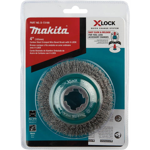 Makita D-73190 X-LOCK 4 in. Bevel Brush - Ace Tool Group - Makita