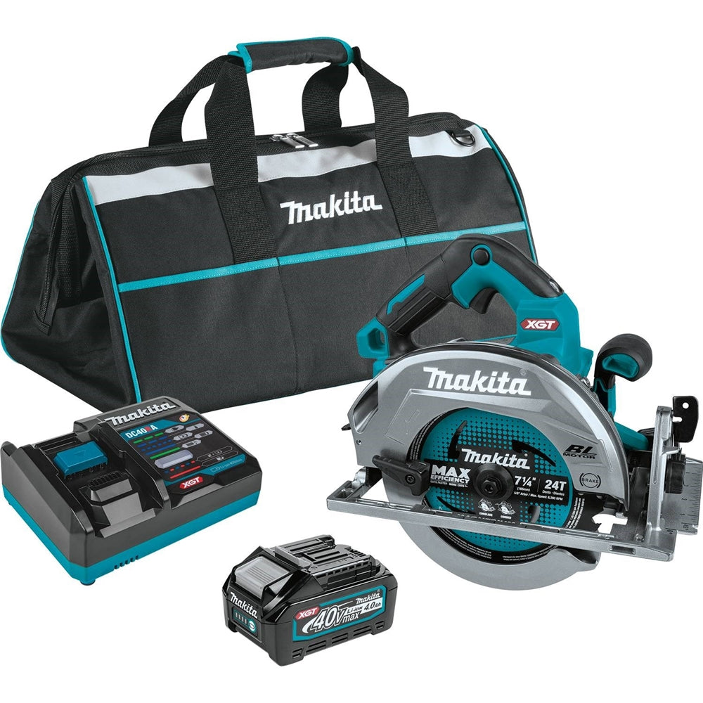 Makita GSH01M1 40V XGT 7-1/4 in. Circular Saw Kit - Ace Tool Group - Makita