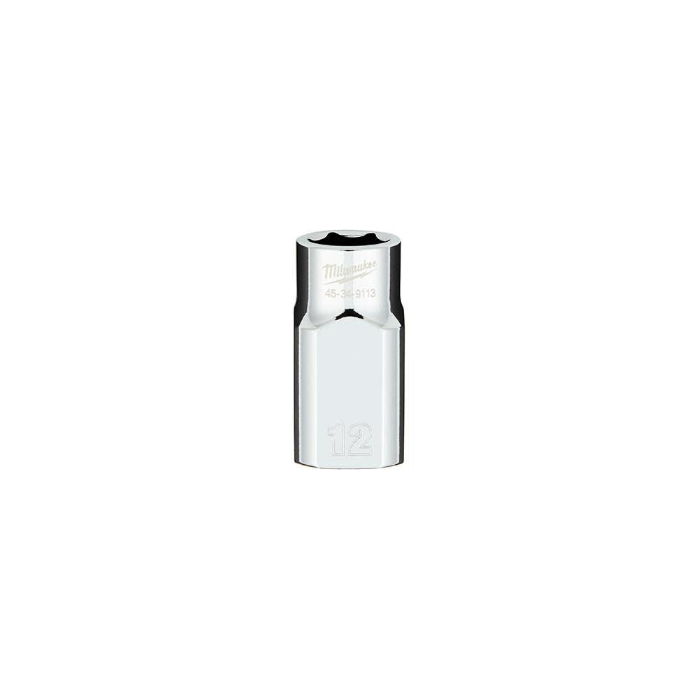 Milwaukee 45-34-9113 1/2" DRIVE 12MM SOCKET - Ace Tool Group - Milwaukee