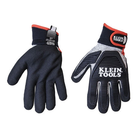 Klein 40224 Journeyman Cut 5 Resistant Gloves, L - Ace Tool Group - Klein