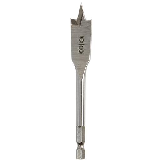 Milwaukee 48-27-0007 5/8 in. x 4.5 in. Flat Boring Bit - Ace Tool Group - Milwaukee