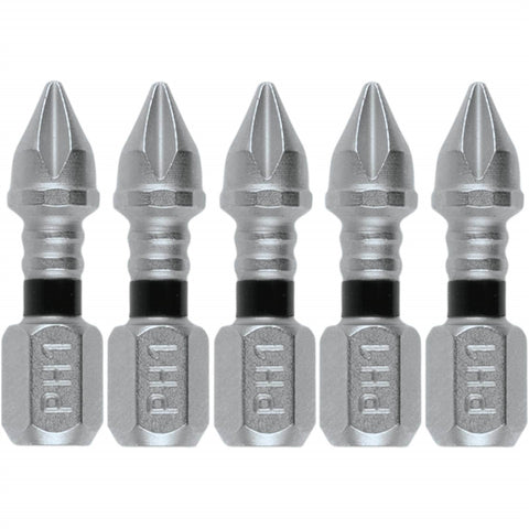 Makita E-00549 Impact XPS #1 Phillips 1 in. Insert Bit 5pk - Ace Tool Group - Makita
