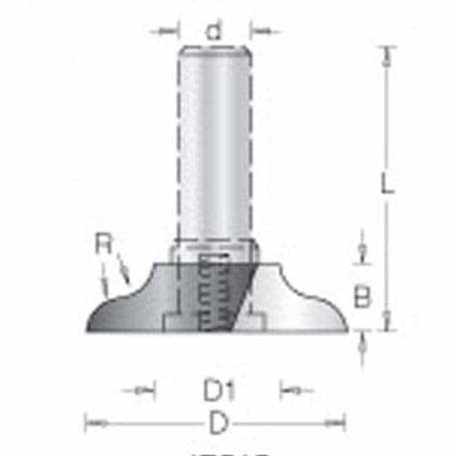 Amana Tool 47515 Cope Cuter/Stub Spindle Cabinet - Ace Tool Group - Amana Tool