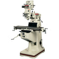 JET JTM-2 Mill With 3-Axis Newall DP700 DRO(Quill) With X-Axis Powerfeed - Ace Tool Group - JET