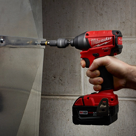 Milwaukee 49-66-4717 SHOCKWAVE Impact Duty 1/2" Insert Magnetic Nut Driver BULK 10 - Ace Tool Group - Milwaukee