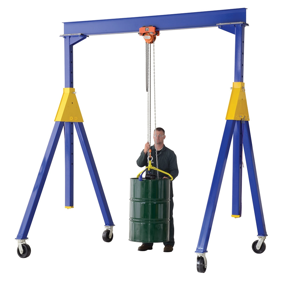 Vestil Knock-Down Adj Steel Gantry 6k 20 X 14 - Ace Tool Group - Vestil