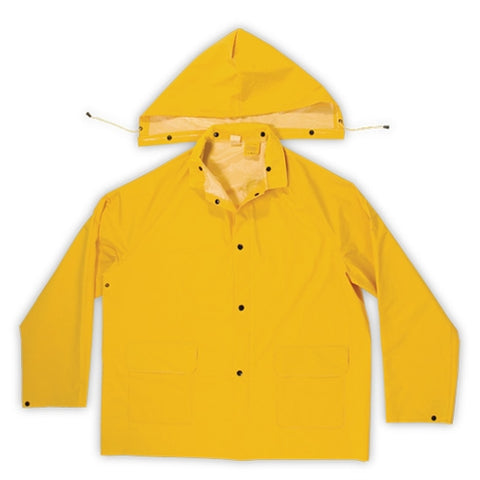 Custom LeatherCraft R1142X  2 Piece Heavyweight PVC Rain Jacket - Ace Tool Group - Custom Leathercraft