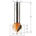 CMT 815.880.11 V-Grooving Bit, 90¼ Cutting Angle, 1/2-Inch Shank - Ace Tool Group - CMT