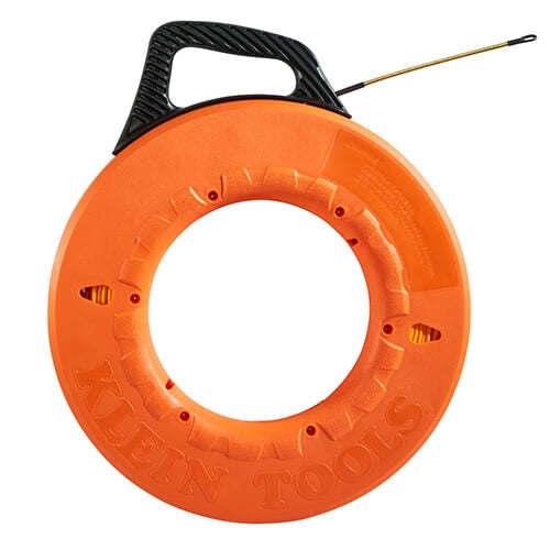 Klein 56014 Fiberglass Fish Tape Spiral Leader 200 ft. - Ace Tool Group - Klein