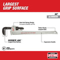 Milwaukee 48-22-7236 36" Aluminum Pipe Wrench - Ace Tool Group - Milwaukee