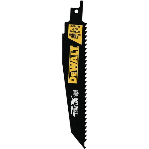 Dewalt Dwa4101 8 Piece 2X Reciprocating Blade Set With Toughcase - Ace Tool Group - DeWalt
