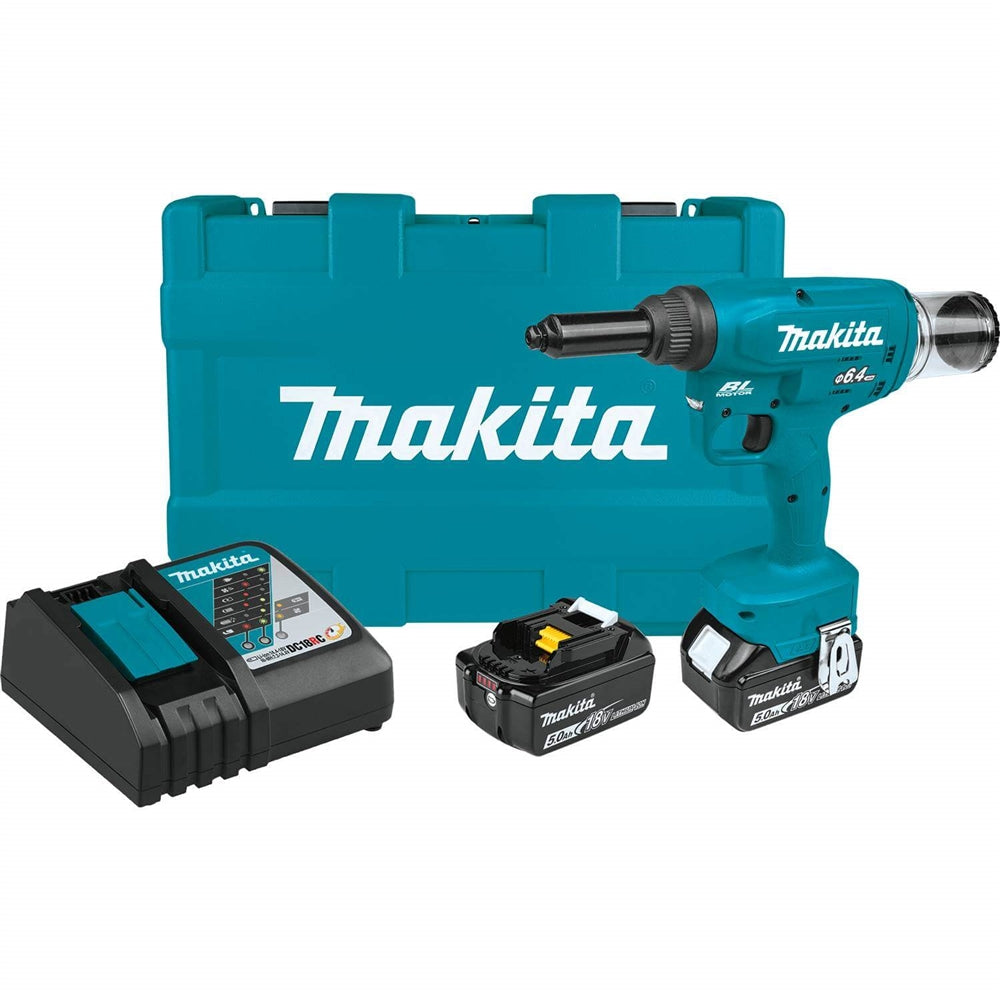 Makita XVR02T 18V Li-Ion Cordless Rivet Tool Kit - Ace Tool Group - Makita