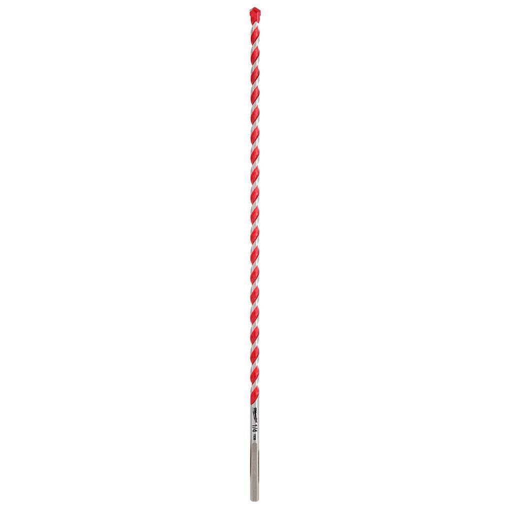 Milwaukee 48-20-9012 1/4" x 10" x 12" Carbide Hammer Drill Bit - Ace Tool Group - Milwaukee