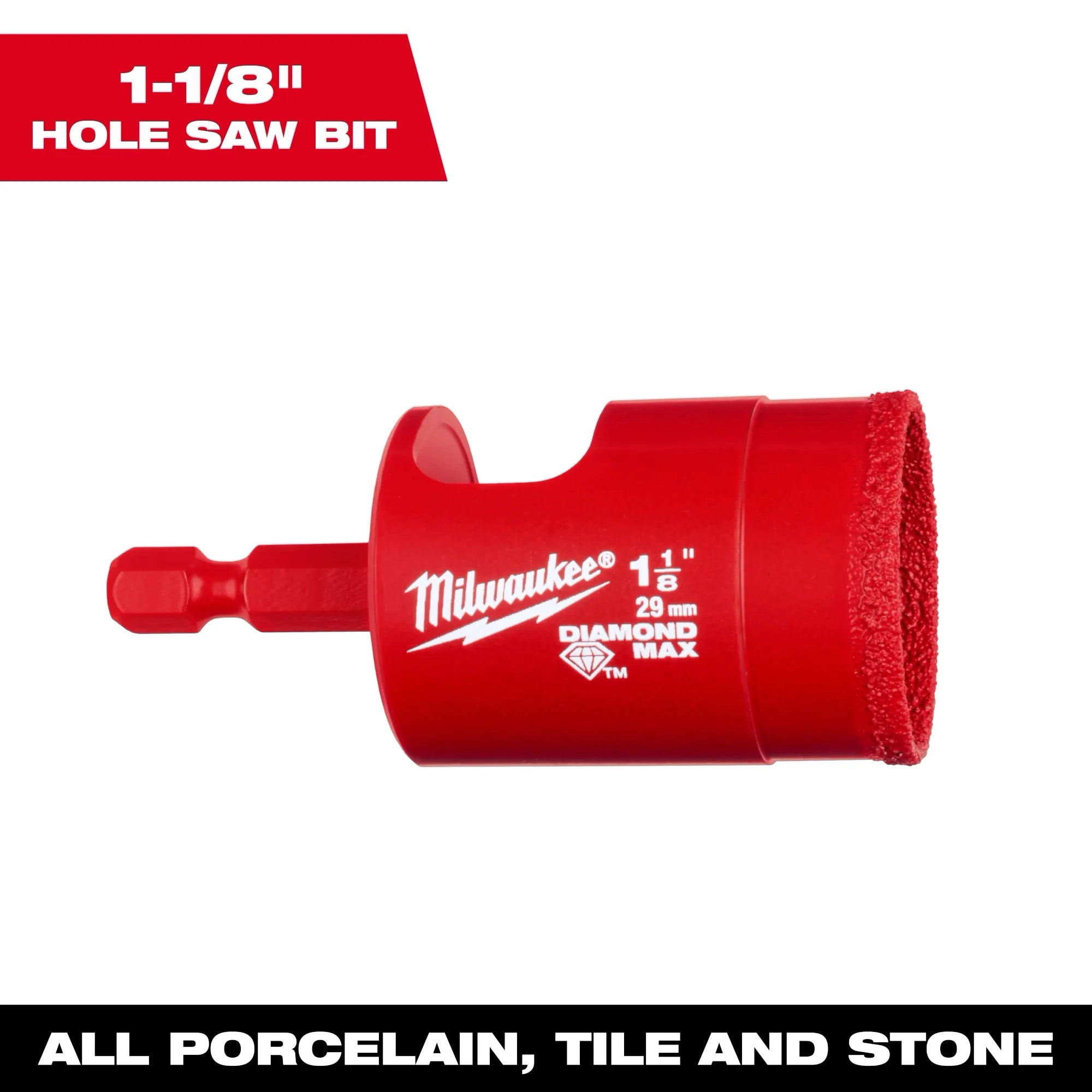 Milwaukee 49-56-0518  1-1/8" Diamond Max Hole Saw Bit - Ace Tool Group - Milwaukee