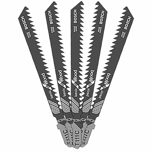 Bosch T234X 4-1/2 Inch, Progressor HCS Bosch Shank Jigsaw Blade (5 pk) - Ace Tool Group - Bosch