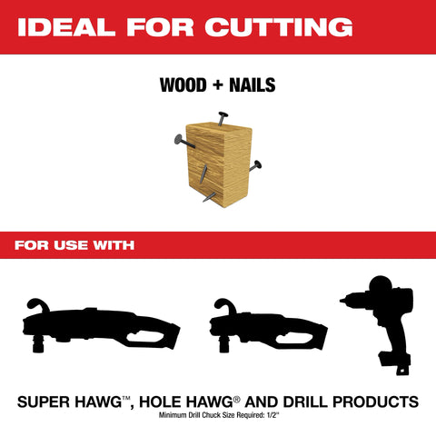 Milwaukee 48-13-1253 1-1/4" x 6" Ship Auger Bit