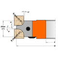 CMT 695.003.04 Pair of knives for CMT Multiradius Cutter Head, 5/32-Inch & 5/16-Inch Radius; - Ace Tool Group - CMT