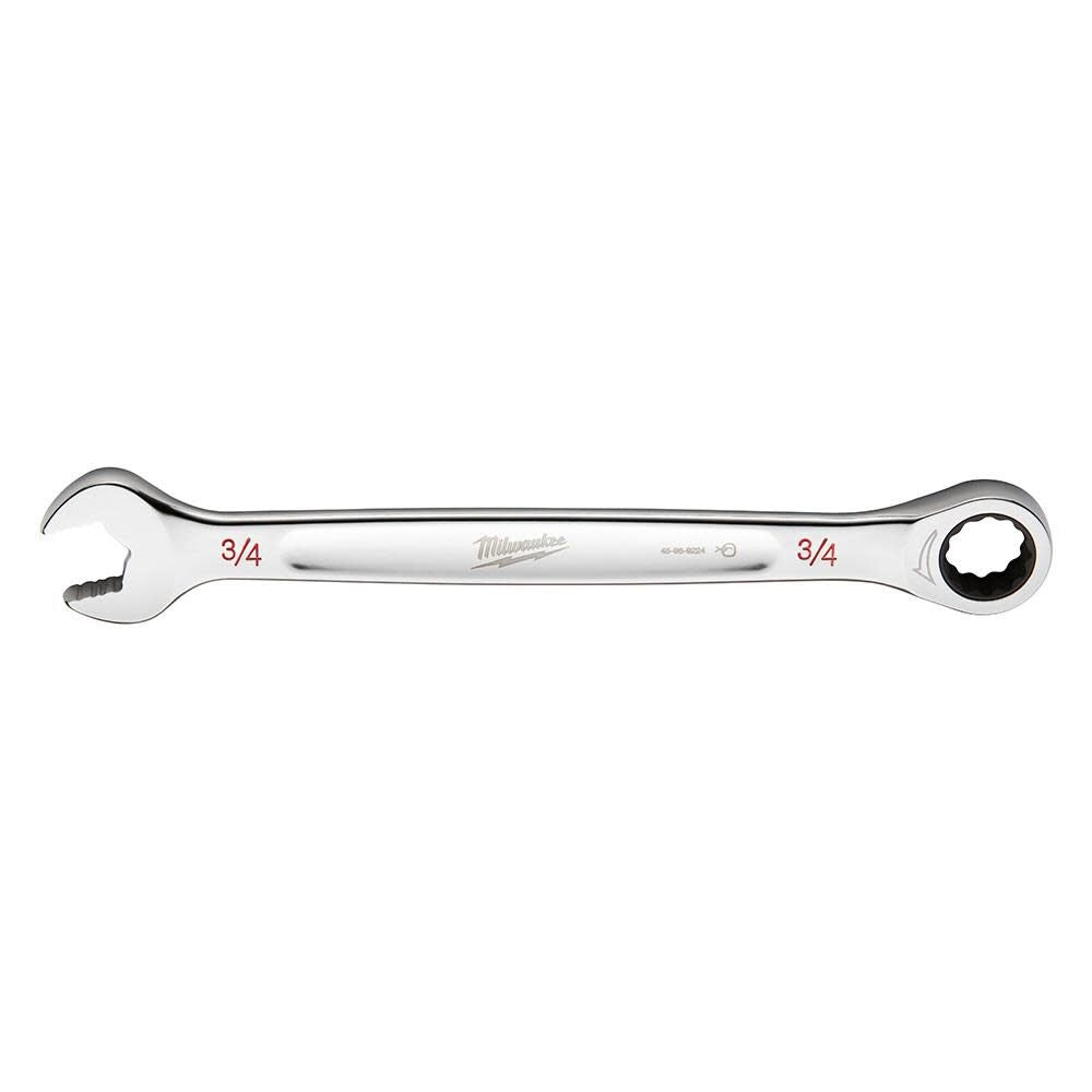 Milwaukee 45-96-9224 3/4" SAE  RATCHETING COMBINATION WRENCH - Ace Tool Group - Milwaukee