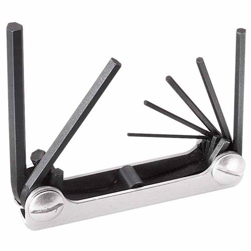 Klein Tools 70582 Folding Hex Key Set, Metric, 7 Pc - Ace Tool Group - Klein
