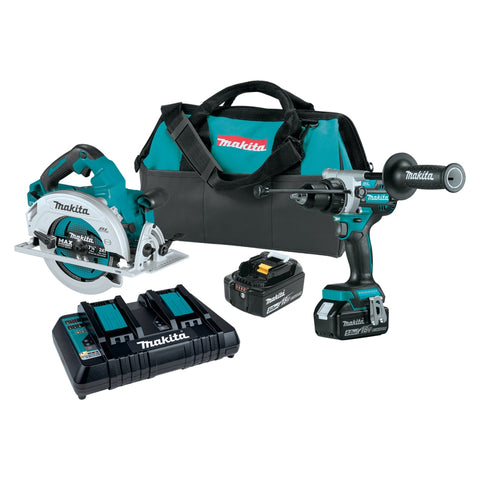 Makita XT290PT 18V Cordless 2 Pc. Combo Kit 5.0 Ah - Ace Tool Group - Makita