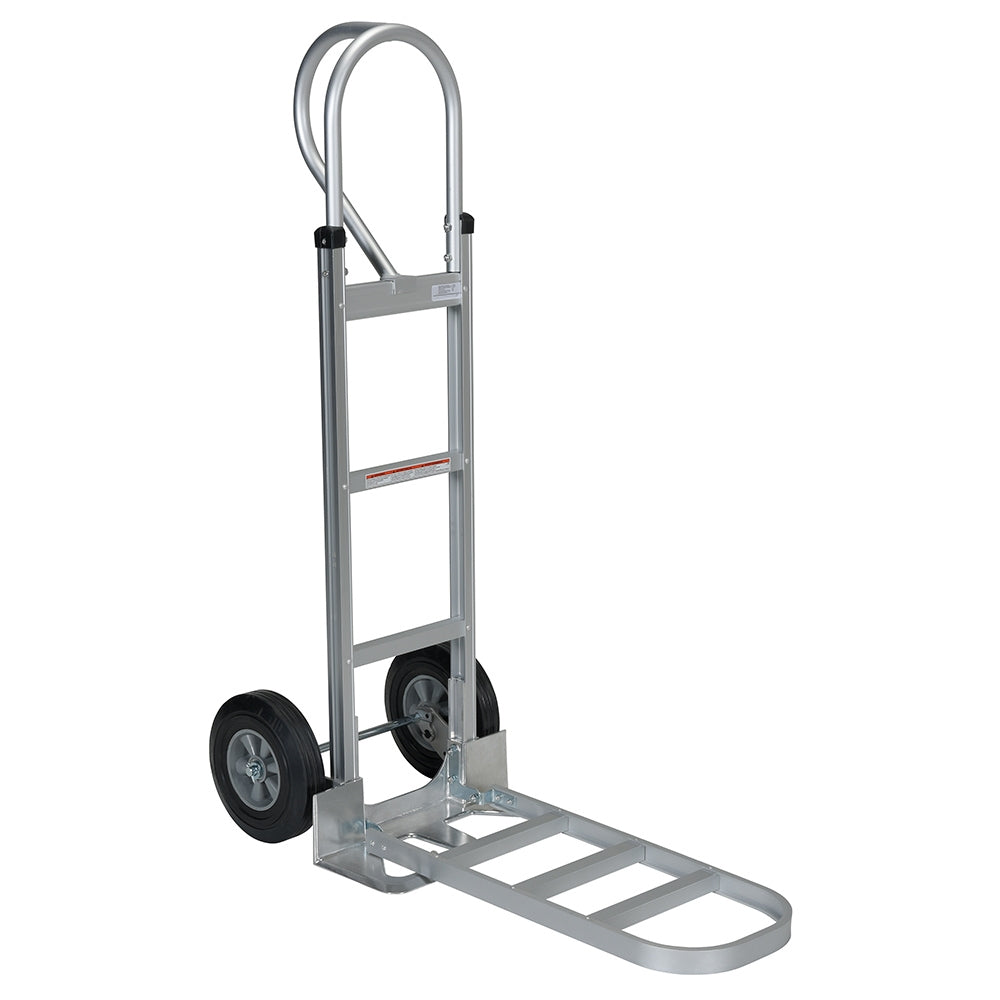 Vestil Aluminum P-Handle Hand Truck Hard Rubber - Ace Tool Group - Vestil