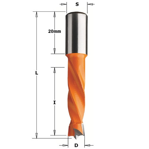 CMT 309.060.11 Dowel Drill, 6mm (15/64-Inch) Diameter - Ace Tool Group - CMT