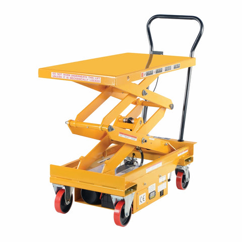 Vestil CART-1000D-DC Dc Power Hydr Scissor Cart 1K 39.75X20.5 - Ace Tool Group - Vestil