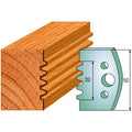 CMT 690.576 Pair of Profiled Knives for Shaper Cutters, 1-31/32-Inch Cutting Length, 5/32-Inch Thickness - Ace Tool Group - CMT