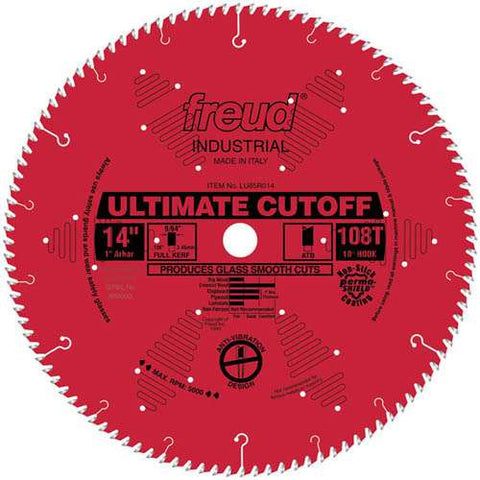 Freud Tools 14" Carbide Tipped Saw Blade For Crosscutting - Ace Tool Group - Freud