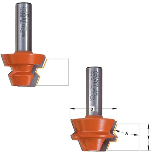 Cmt 855.505.11 22-1/2 Degree Lock Miter Set - Ace Tool Group - CMT